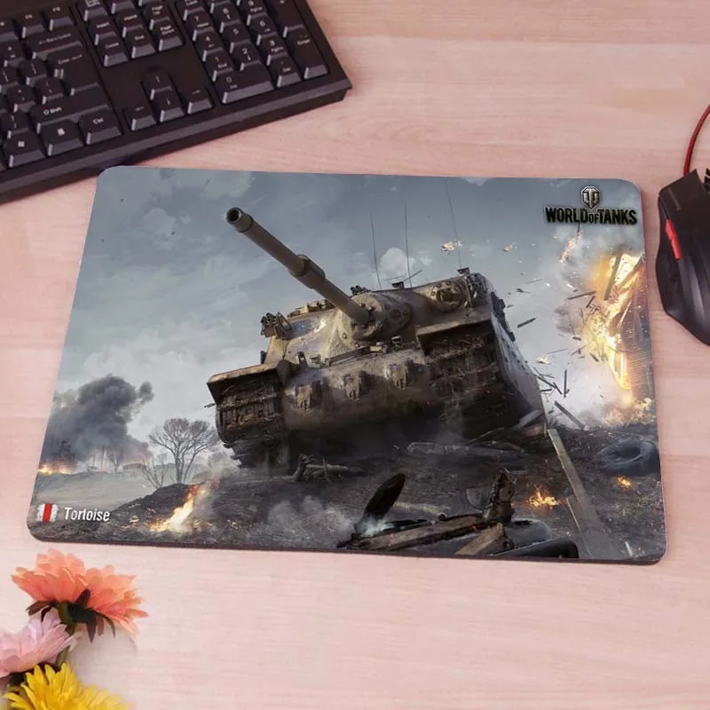 World of tanks mouse pad Fire logo Slim Mouse Pad Pads Speed Up Mice