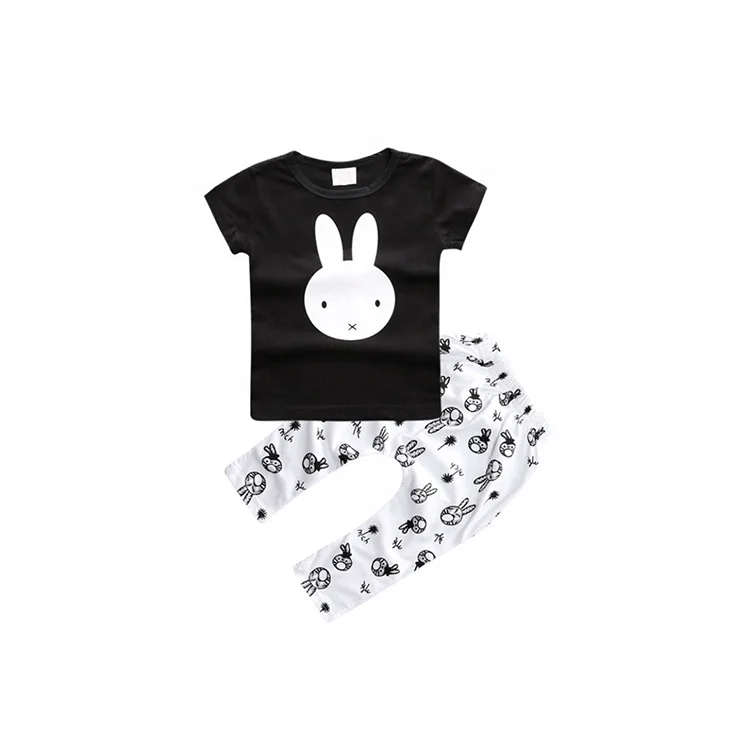 

Hot new product for 2019 baby children clothes girls clothing set, Picture