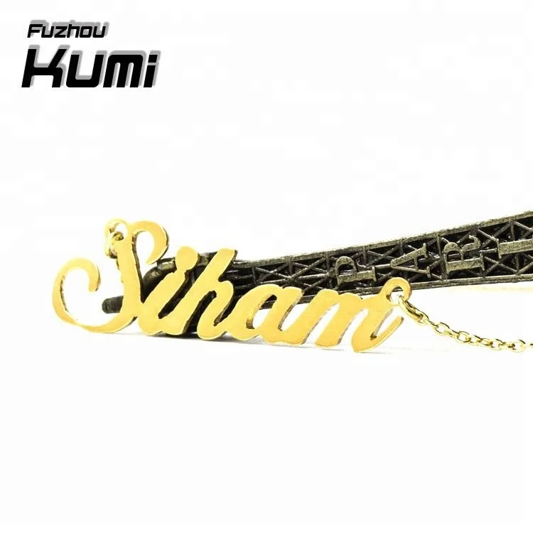 

Fashion jewelry 2018 name necklace personalised