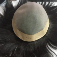 

Fast Shipping Natural Looking Toupee Silk Hair System Wholesale Men Hair toupee, cheap human hair toupee for men