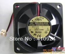 Used Free Shipping DC24V 0.09A Server Cooling Fan For ADDA AD0624HB-C71GL Server Square Fan 2-wire 60x60x20mm