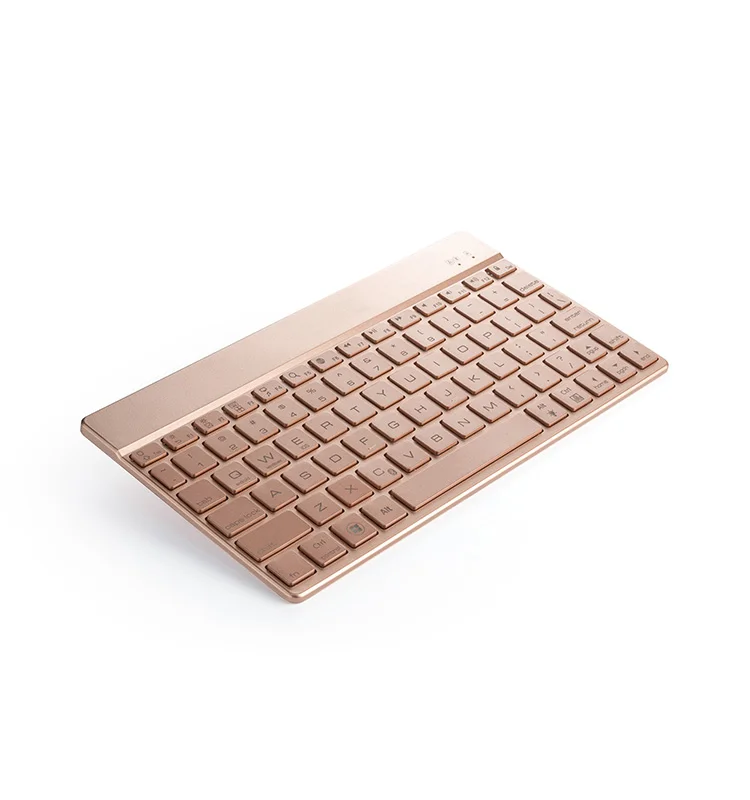 Suitable for multi-system ultra-thin Aluminium bluetooth wireless keyboard azerty