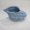 Mediterranean style furnishing Ceramic Conch Sea Shell Sculpture with Gloss Finish,conch shell decoration