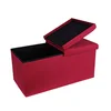 zhejiang dongyi factory fabric collapsible ottoman bench clothes storage box