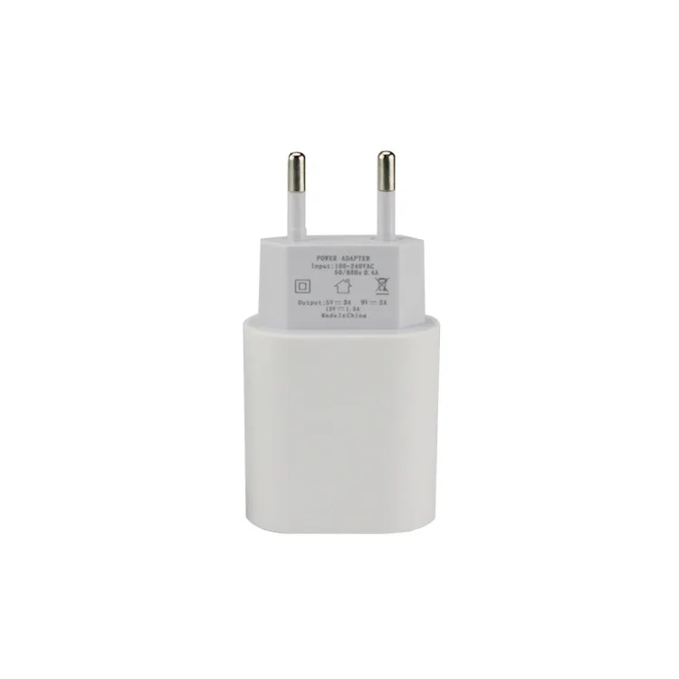 

Qc 3.0 Usb Adapter Low Price in China Electric Wall Fast Charger for Mobile, Black white