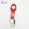 Custom thin metal aluminium carabiner hooks