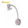 Economical Luxury Custom Design Industrial 5W Slim Round Chrome Iron Led Wall Lamp