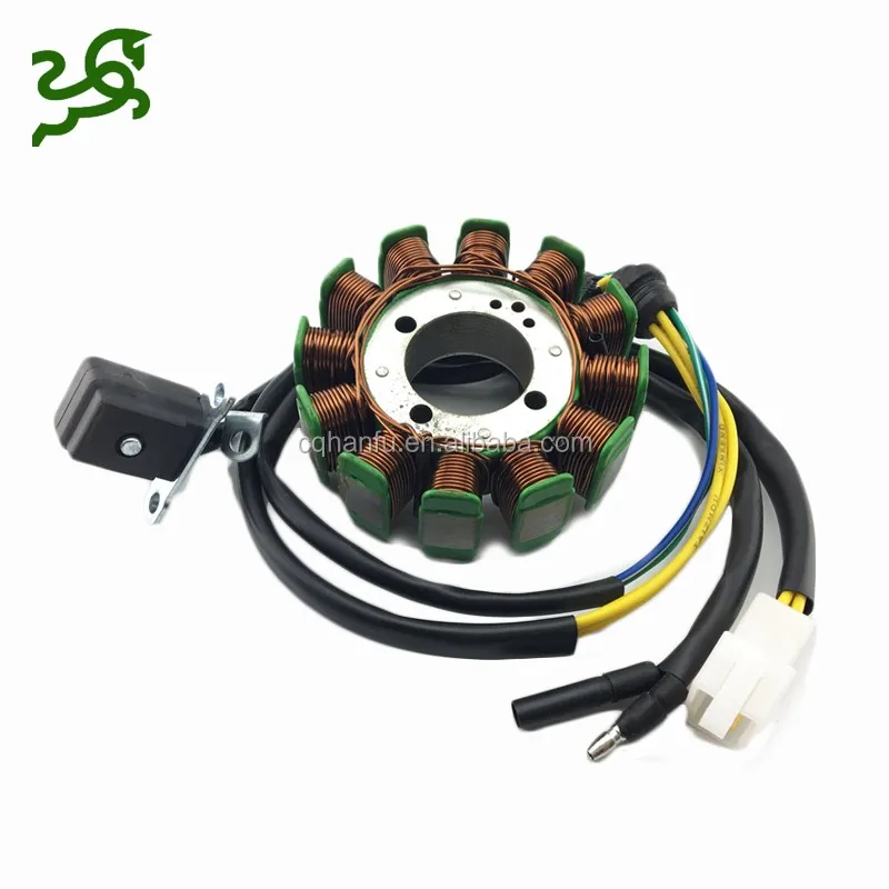 Cg125 Cg150 Motorcycle Parts 12 Poles Magnetic Stator Coil With ...