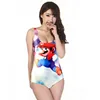 2016 New Fashion Super Mario Swimming Suit For Girls YQ1153