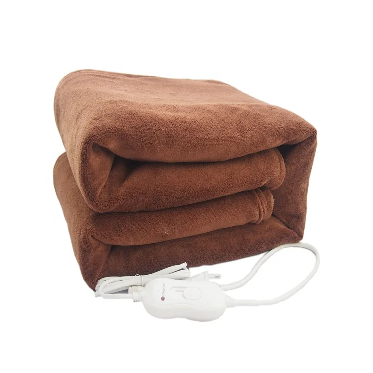 

High Quality Stocks Sizes 1.3m*1.8m Electric Heated Blanket, As picture