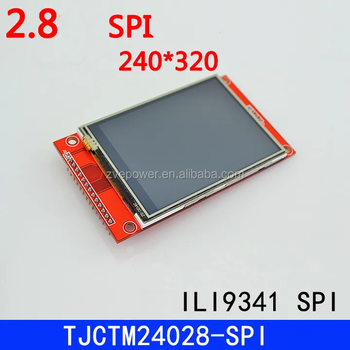 2.2"inch Serial SPI TFT LCD Display Module 240x320 Dots 4 IO Needed ILI9341C