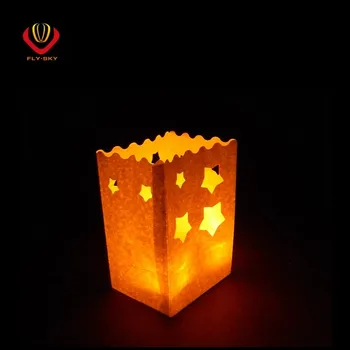 Customized Design Luminary Lantern Paper Candle Bags View Handmade Designs Fly Sky Product Details From Yiwu Factory On