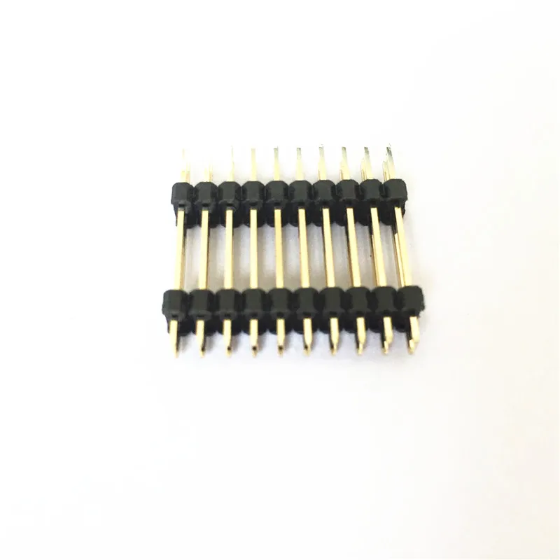 Custom Bottom Entry Pin Female Header 2.54 Price 2.0mm Single / Double