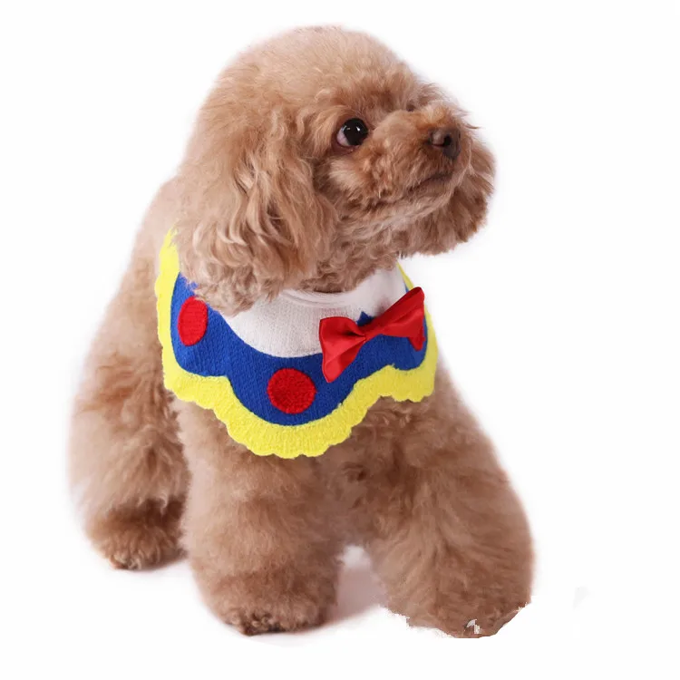 Pet Decoration Korea Hot Selling Hand-knitted Saliva Towel Bibs Bandana ...