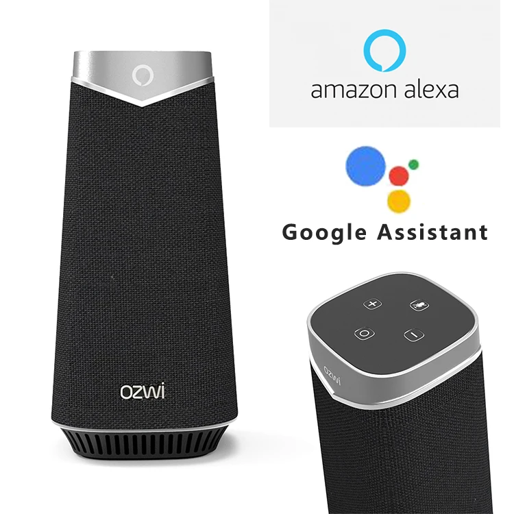 

New portable wireless BT and wifi speaker with amazon alexa function speaker