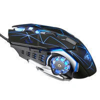 

Competitive OEM Four-color Breathing Cycle Lighting Gaming Mouse, DPI Four-Speed Change LED Backlit Wire Mouse for Gamer/Office
