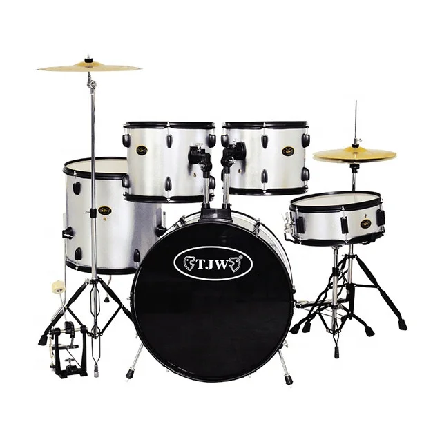 

Drum set JW225PVC-13 Entry level, Silver (other color available)