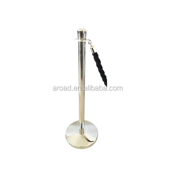 High Quality Stainless Steel Post Crowd Control Rope Stanchions
