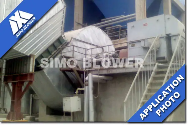 High flow high efficiency high-quality carbon steel steam boiler ventilation fan