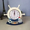 Nordic home decor wood craft Rudder wobble clocks
