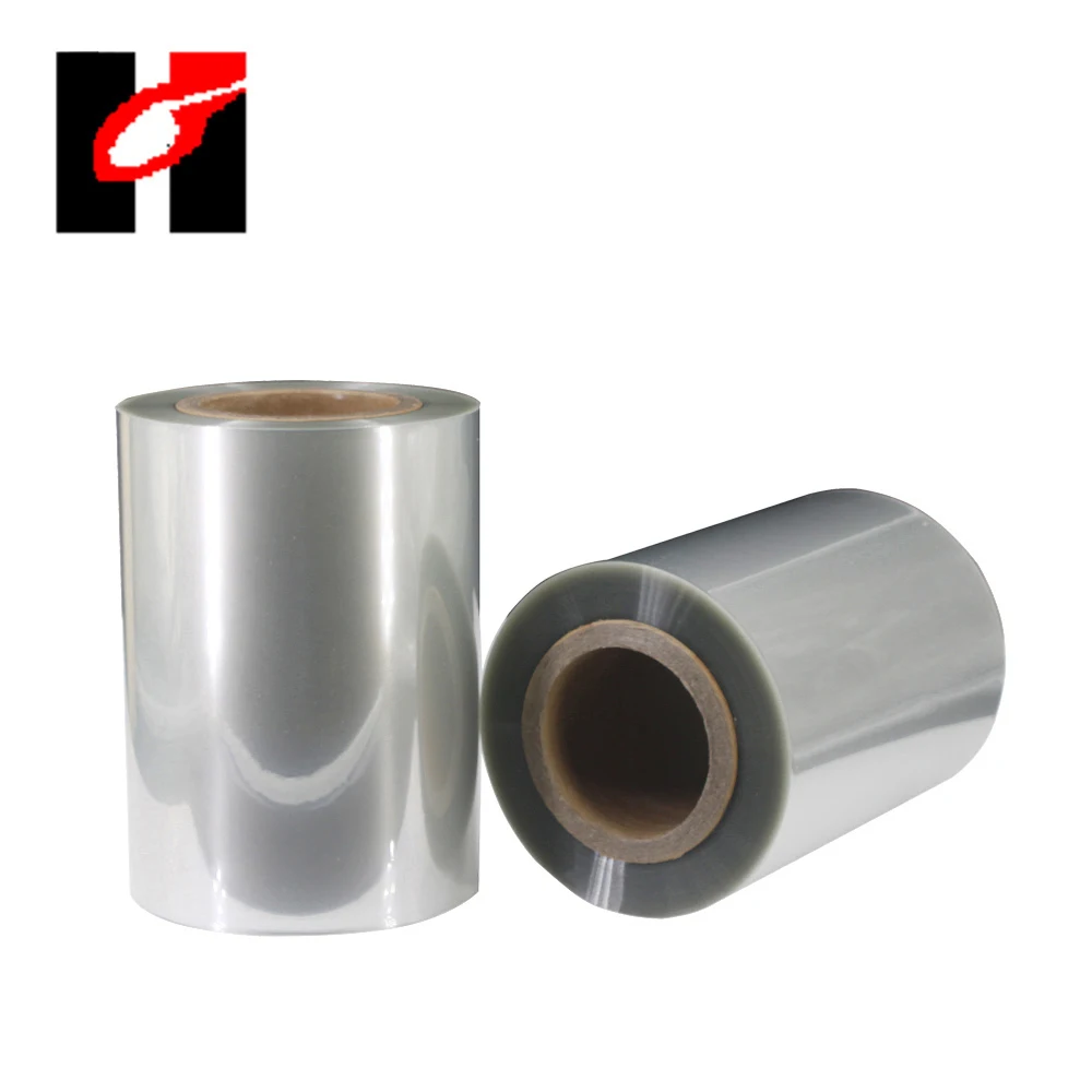 
pet shrink film in rolls for bottle label 