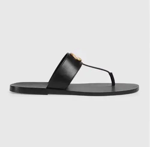 

women summer shoes leisure leather slippers fashion slippers flip-flops comfortable footwear famous brand outside shoes