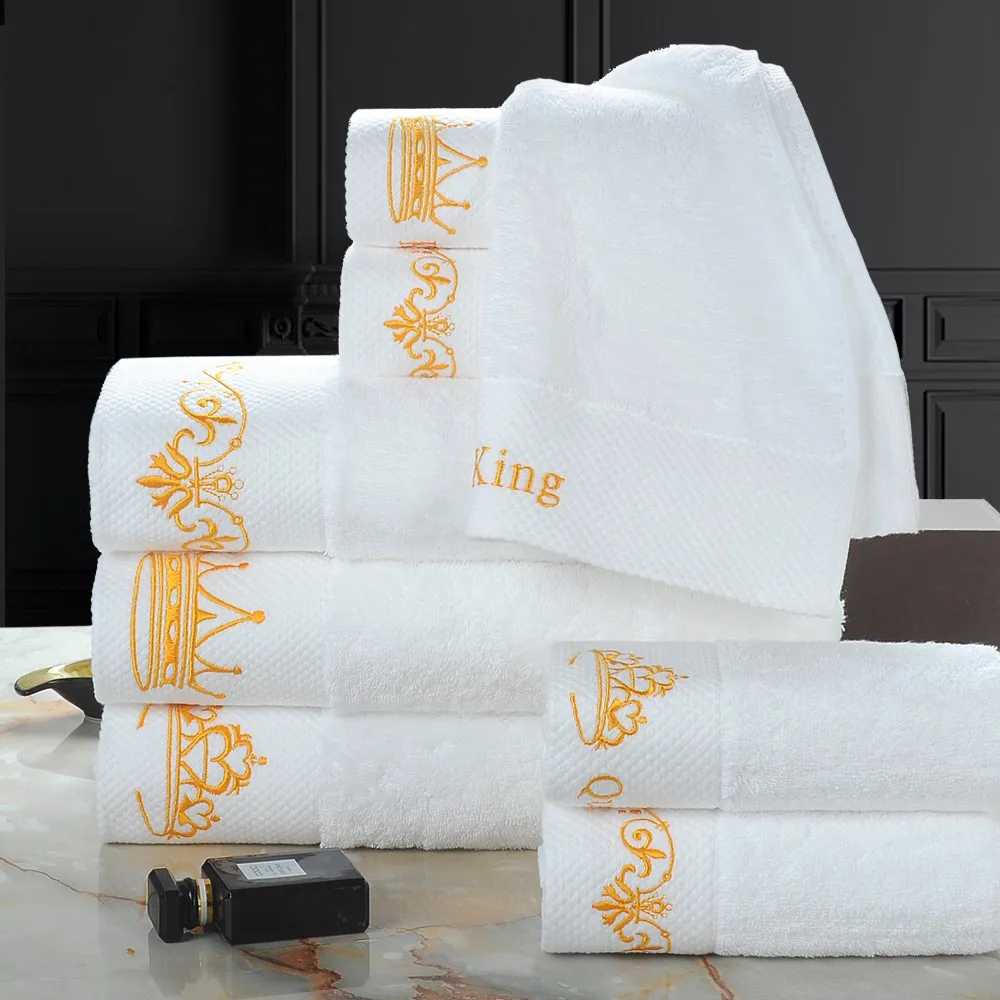 Best Price White Embroidered Towel Sets Buy Towel Cotton,Hot Towel