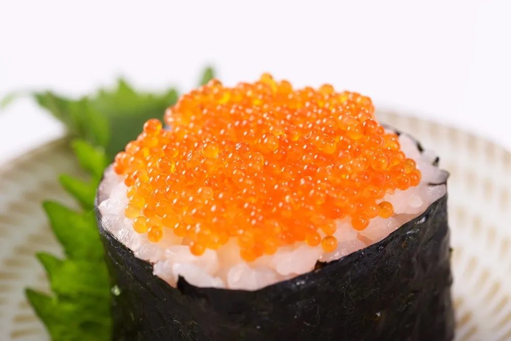 Sushi Dried Fresh Frozen Black Flying Fish Roe Tobiko Buy Flying Fish Roe Tobiko Black Tobiko Product On Alibaba Com