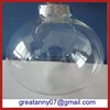 2016 yiwu wholesale xmas items christmas ornament clear plastic acrylic fillable ball ornament 80mm