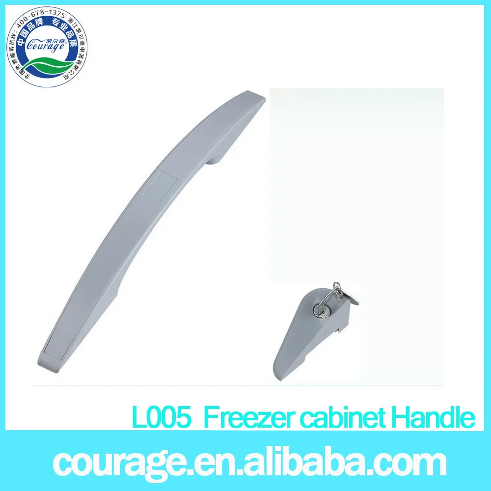L010 China Alibaba Supplier Cheap Abs Deep Freezer Knob With Lock And