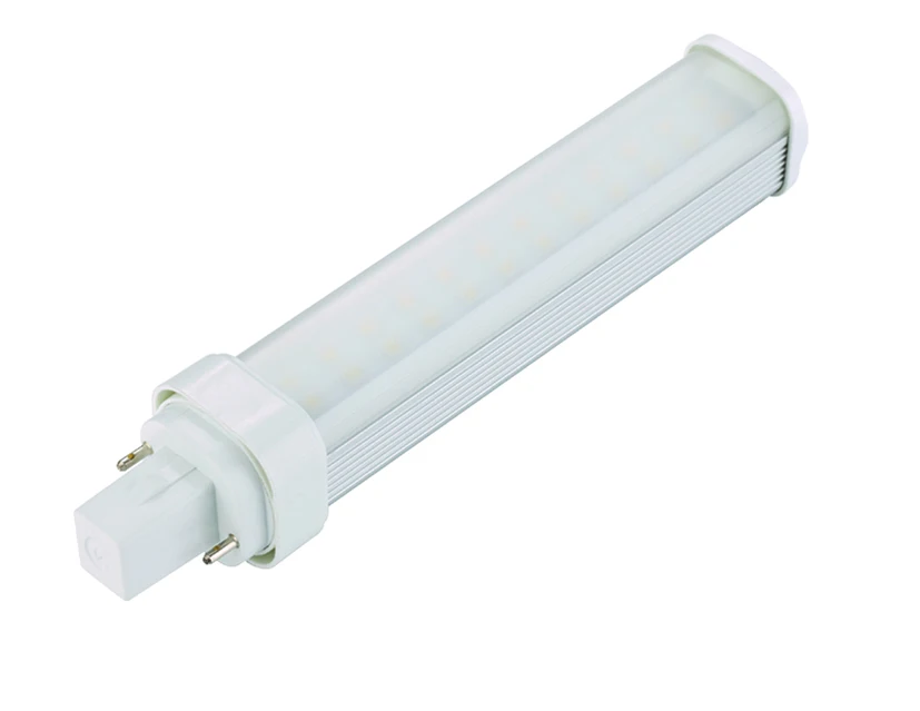 
7W 85-135V PLC Replacement E27/E26 Base LED Lamp Bulb Replace 2U Fluorescent Lamp LED Plug-in Light With Milky Cover 