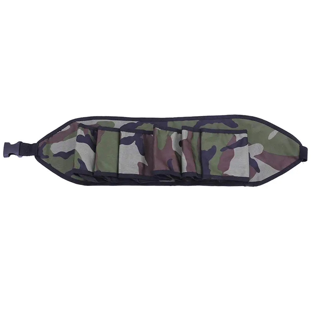 Outdoor Six Pack Beer Bottle Belt Portable Beverage Waist Bag Camping Gathering Drink Soda Cans Holder Hands Free Drink Carrier Belt