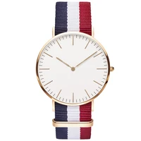 

Global hot sales Promotion Unisex Casual nylon strap Quartz movt custom oem minimalist watch