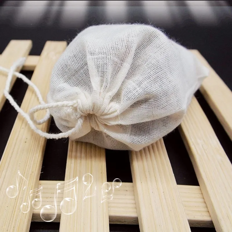 Reusable Organic Cotton Muslin Bath Tea Bags - Buy Individual Tea Bags ...