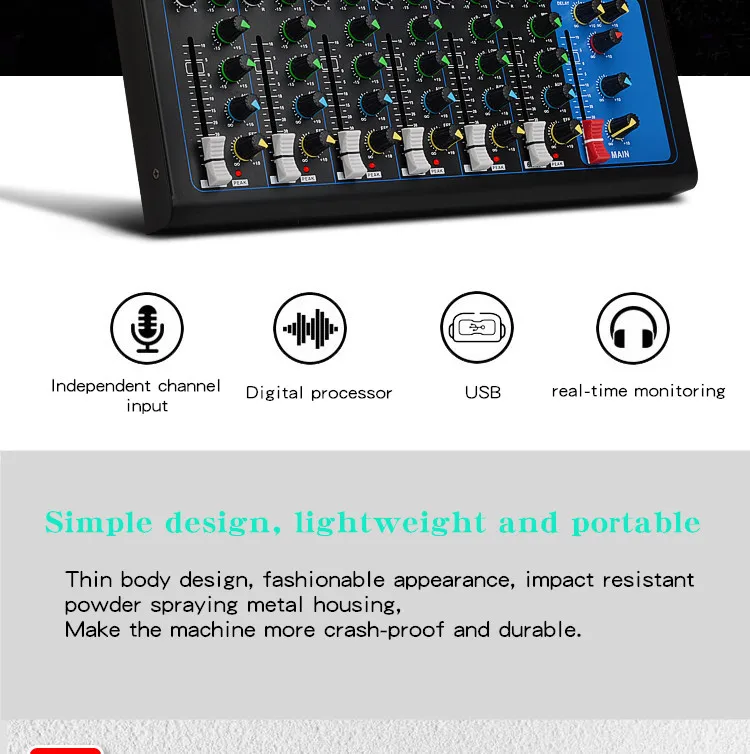 Best Quality Usb Mixer Audio Interface