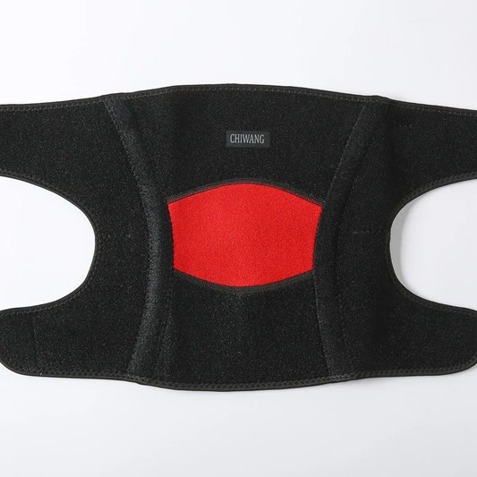 

Custom Wrestling Knee Pads For The Elderly To Against The Cold, Black+red