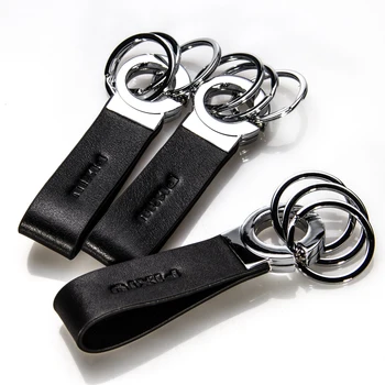 keychain leather blank custom genuine larger