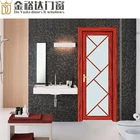 The Chinese aluminum alloy doors and Windows aluminum flush toilet door wholesale villa decoration engineering
