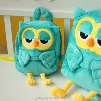 owl plush backpack