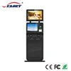 Self checkout machine Hotel payment/ card printer kiosk Self check in and check out kiosk 1 or 2 touch screen