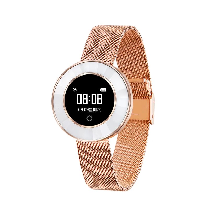 

New Elegant design IP68 Waterproof smart bracelet Blood Pressure Heart Rate Monitor Fitness Tracker X6 Smart watch 2019