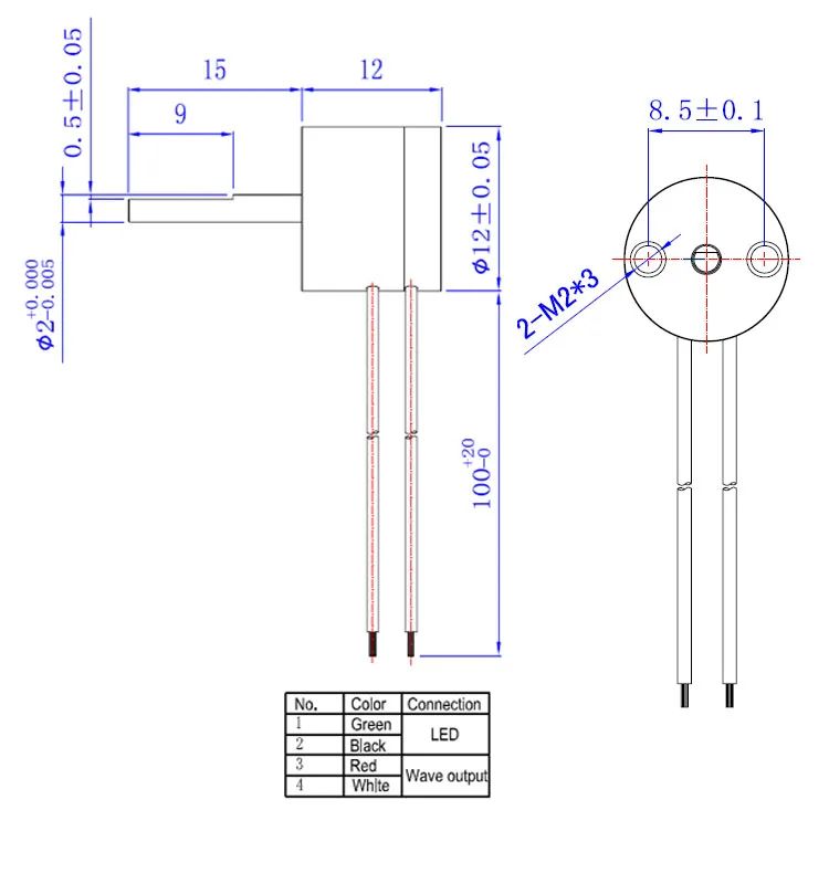 tiny encoder 12mm Digital Linear Scale 1um Resolution Mini Rotary Linear Encoder 200ppr encoder
