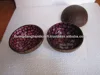 Nice round small piece of Mother of Pearl Coconut Lacquer Bowl For Decoration- -Nice Products from Vietnam-100% crafts work