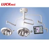 Double Head Shadowless Operating Lamp with Camera on the handle