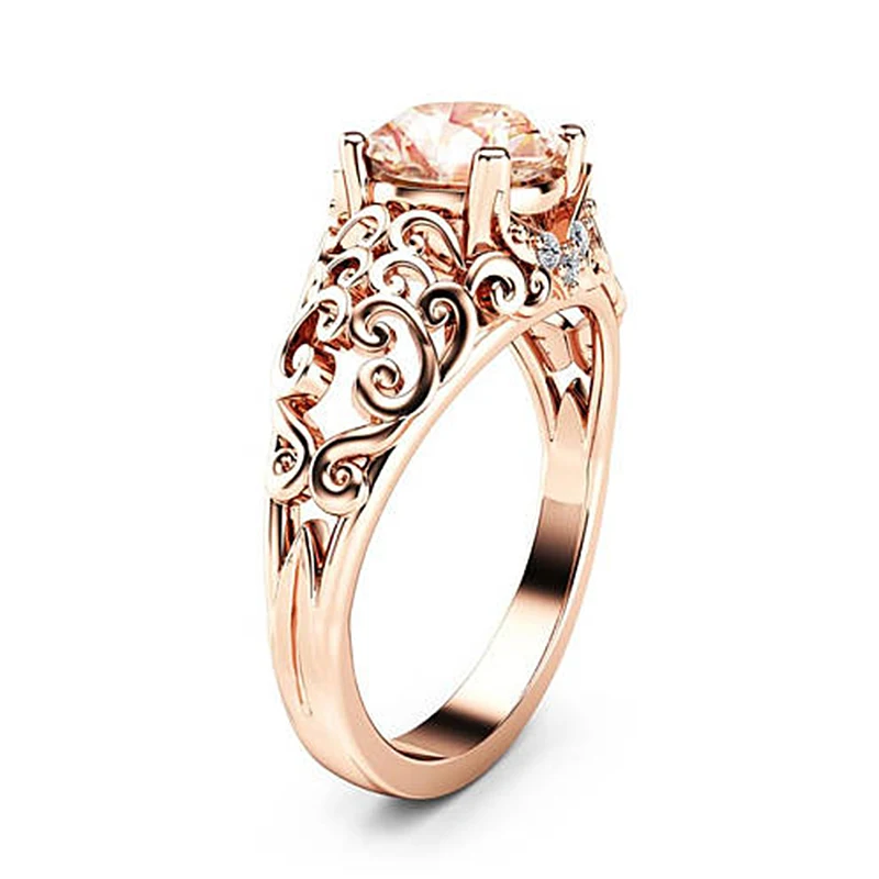

Wholesale Women Luxurious Diamond Wedding Rings Designs 14K Gold Jewelry
