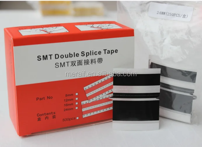 Factory wholesale 8mm- 32mm SMT double splice tape SMT Carrier Tape for pick and place machine