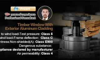 American certified aluminum hank crank casement windows