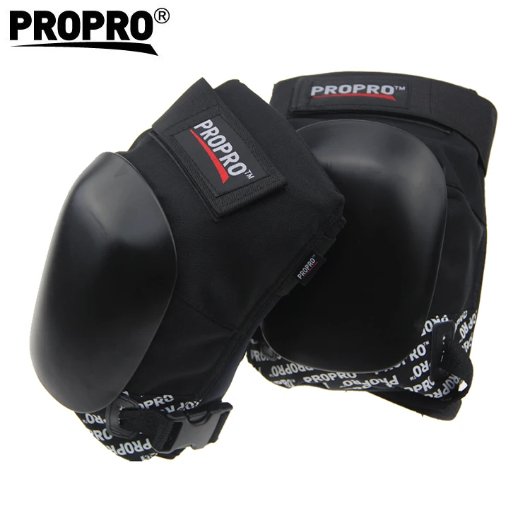 

PROPRO skateboard and longboard protective pads knee protection guard skate gear, Black