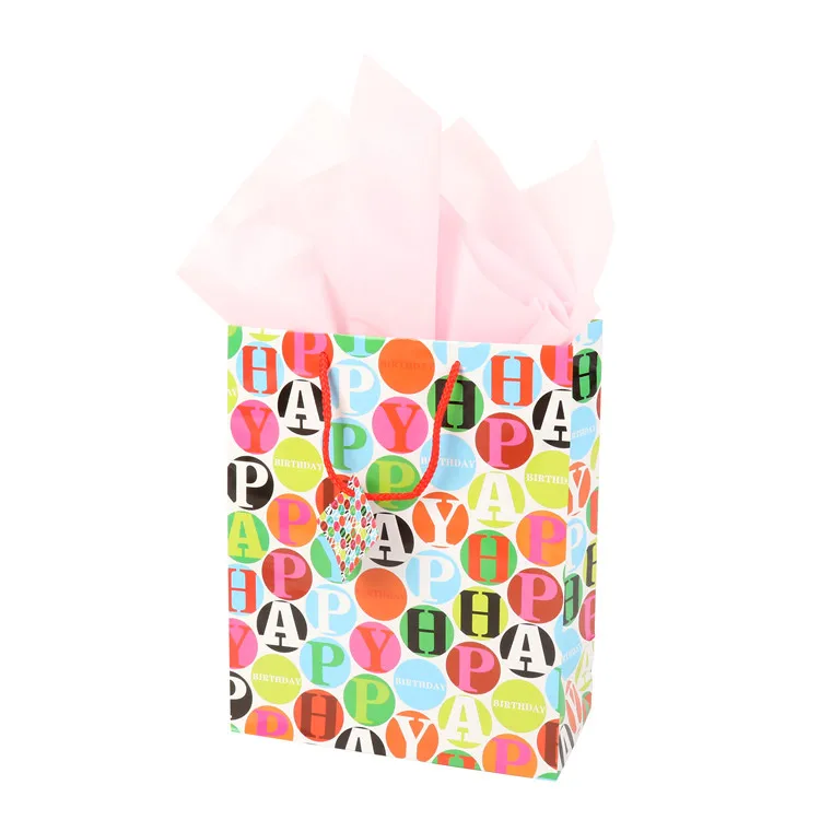 Luxury Custom Logo Printed Foldable Eco-friendly Durable Gift Shopping Paper Bag