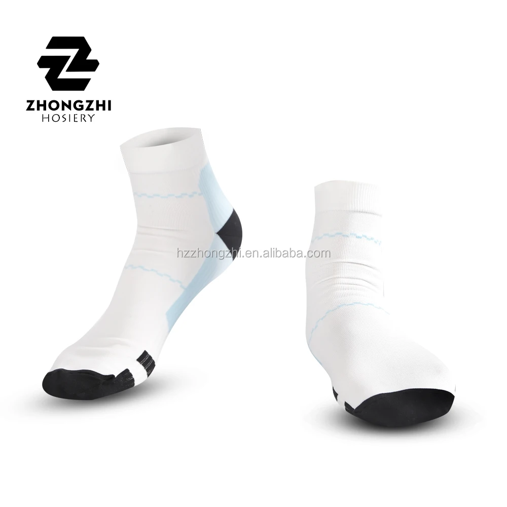

Breathable Men's Ankle Athletic Sneaker Socks, White